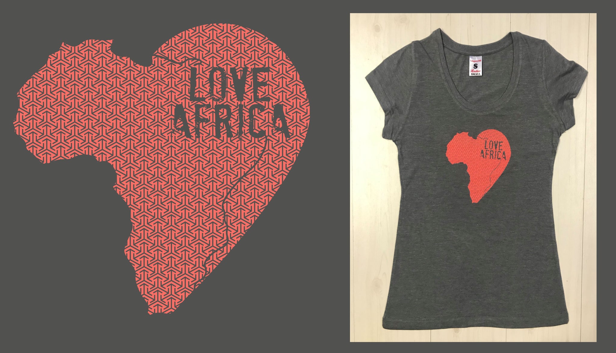 Afrilove Ladies T-shirt