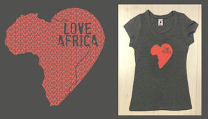 Afrilove Ladies T-shirt